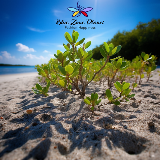 Blue Zone Planet - Making a positive impact - mangrove trees planted in Africa with each purchase from Blue Zone Planet