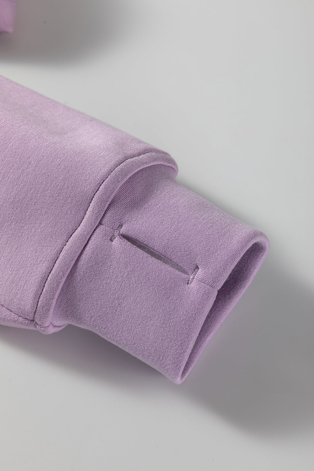 Orchid Bouquet Half Zip Thumbhole Sleeve Hoodie Active Pants 2pcs Outfit-Two Piece Sets/Pant Sets-[Adult]-[Female]-2022 Online Blue Zone Planet