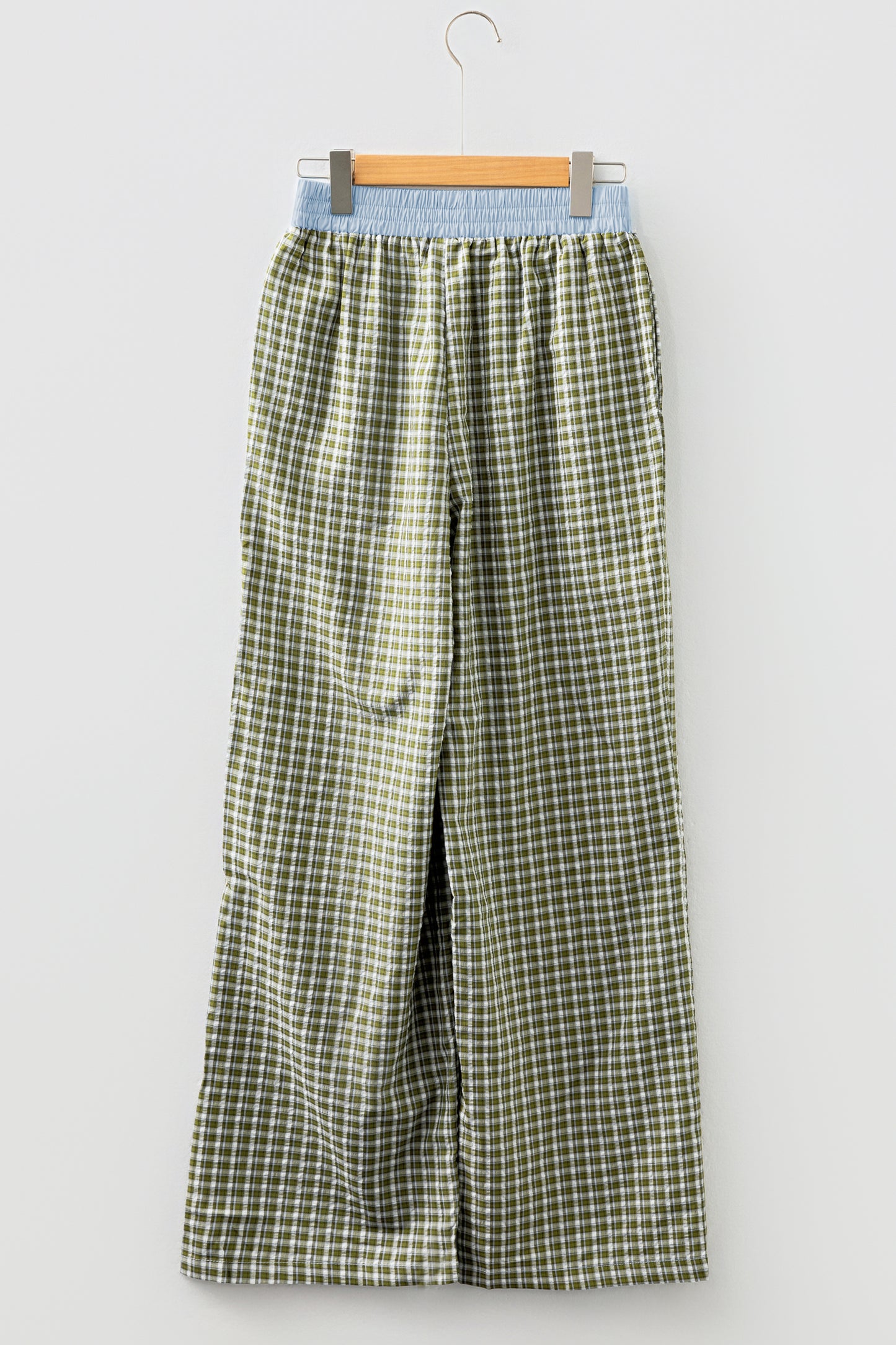 Brown Preppy Gingham Boxer Pants-Bottoms/Pants & Culotte-[Adult]-[Female]-2022 Online Blue Zone Planet
