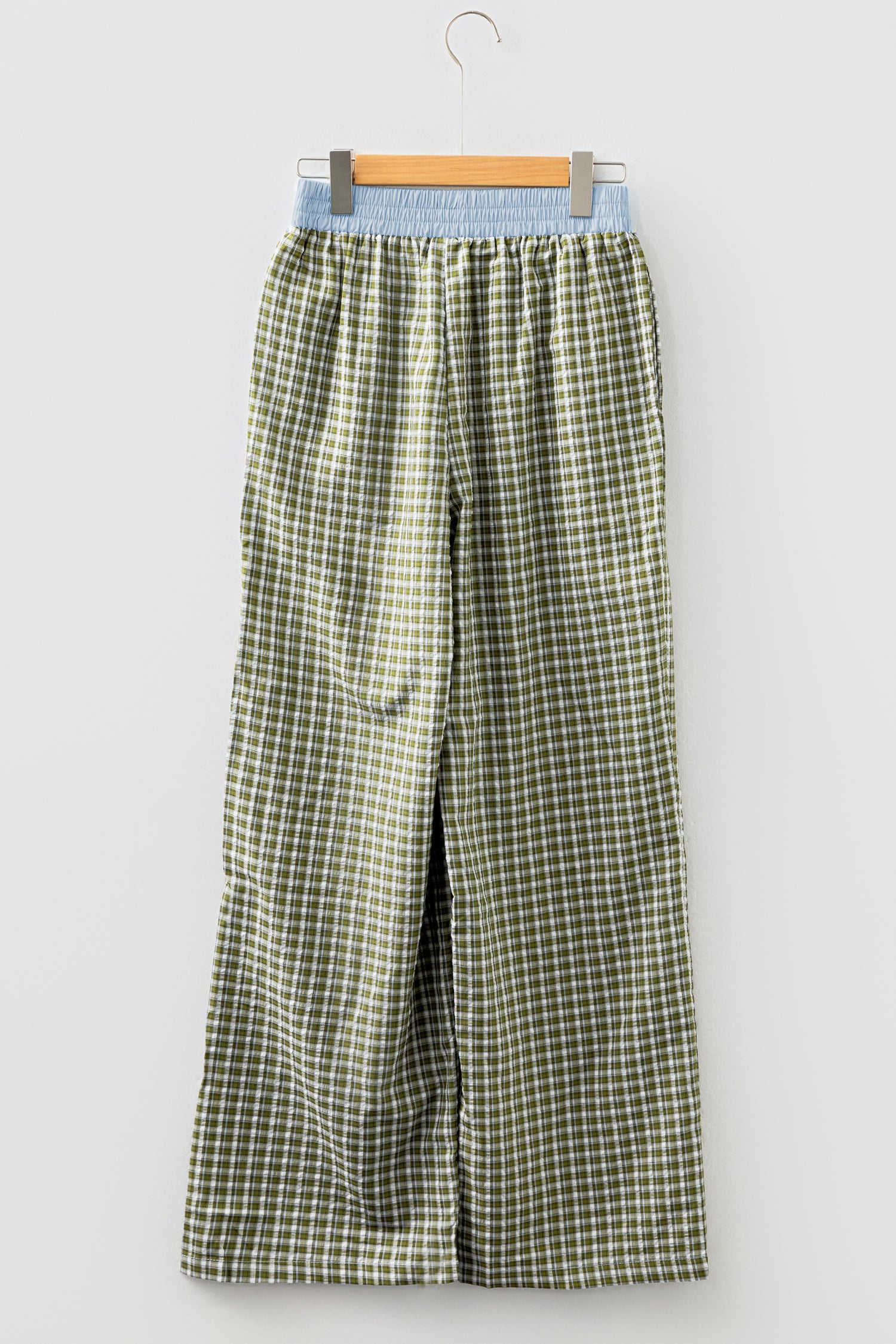 Brown Preppy Gingham Boxer Pants-Bottoms/Pants & Culotte-[Adult]-[Female]-2022 Online Blue Zone Planet