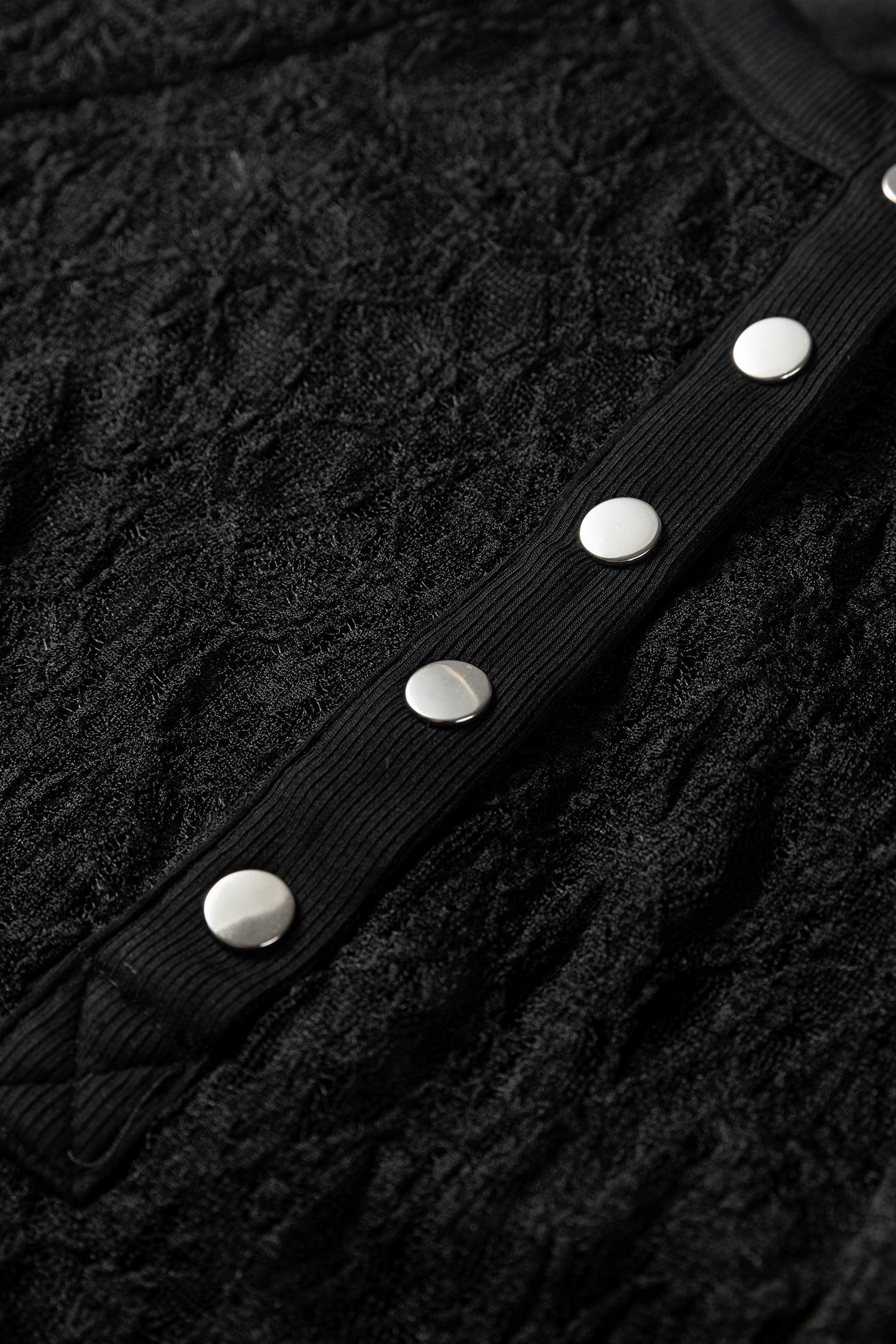 Black Sheer Lace Long Sleeve Slim Henley Top-Tops/Long Sleeve Tops-[Adult]-[Female]-2022 Online Blue Zone Planet