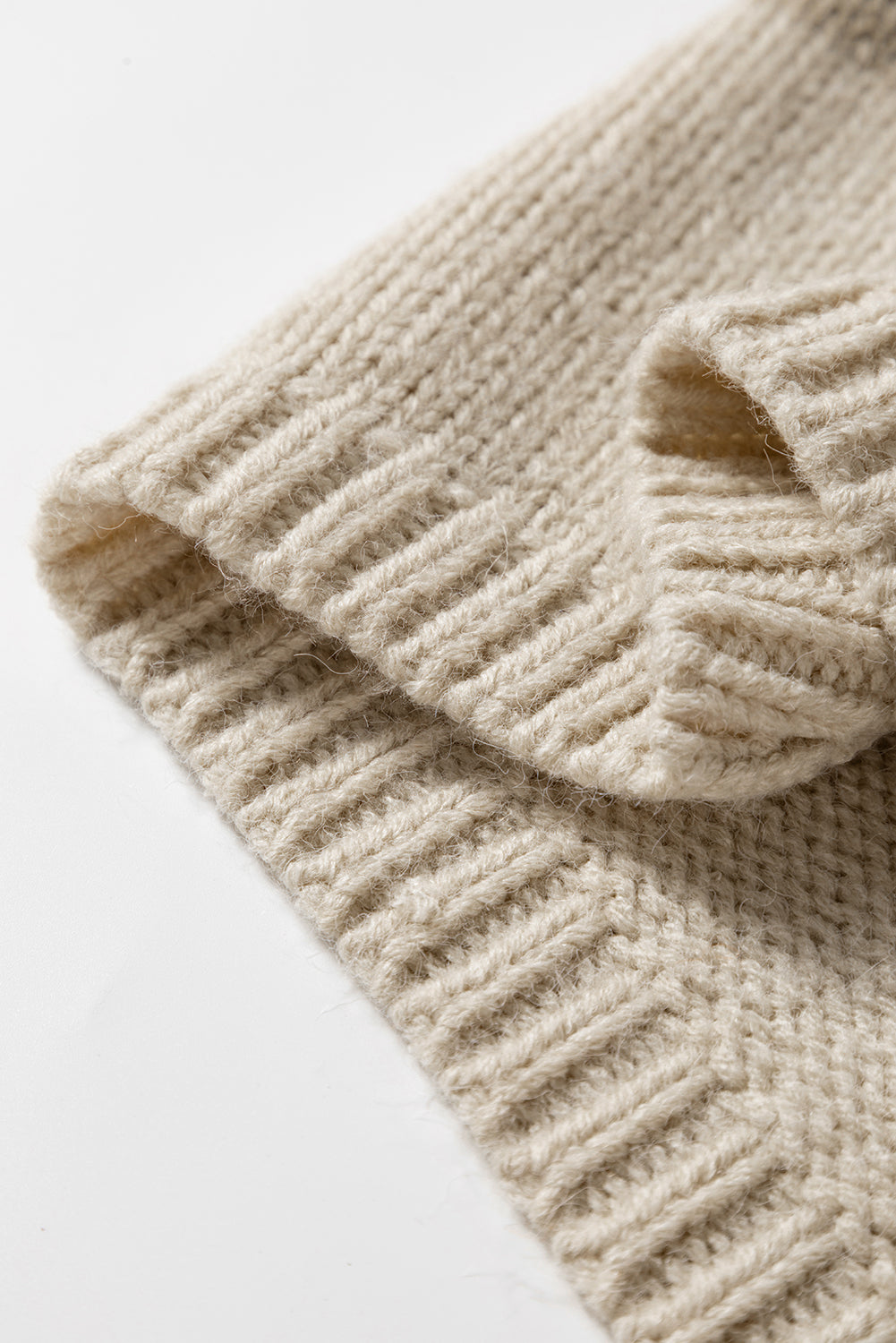 Khaki Striped Color Block Brushed Knit Bow Tie Front Sweater Cardigan-Sweaters & Cardigans/Cardigans-[Adult]-[Female]-2022 Online Blue Zone Planet