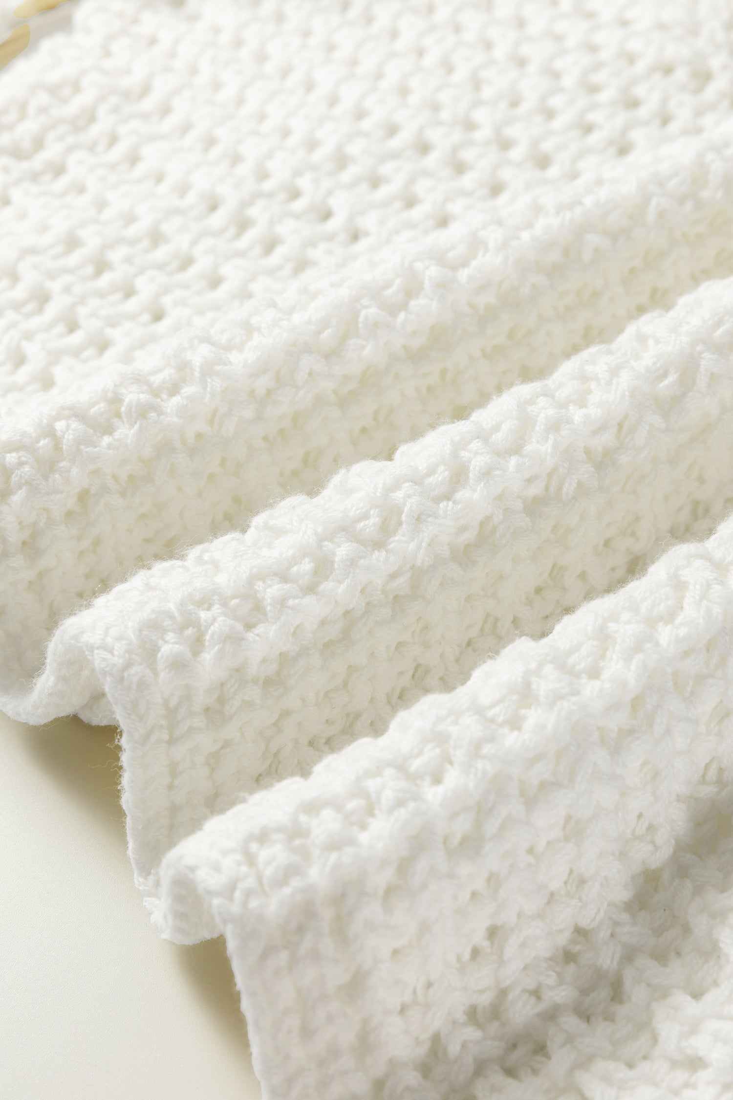 Camel Hollowed Detail Wide Sleeve Loose Pullover Sweater-TOPS / DRESSES-[Adult]-[Female]-2022 Online Blue Zone Planet