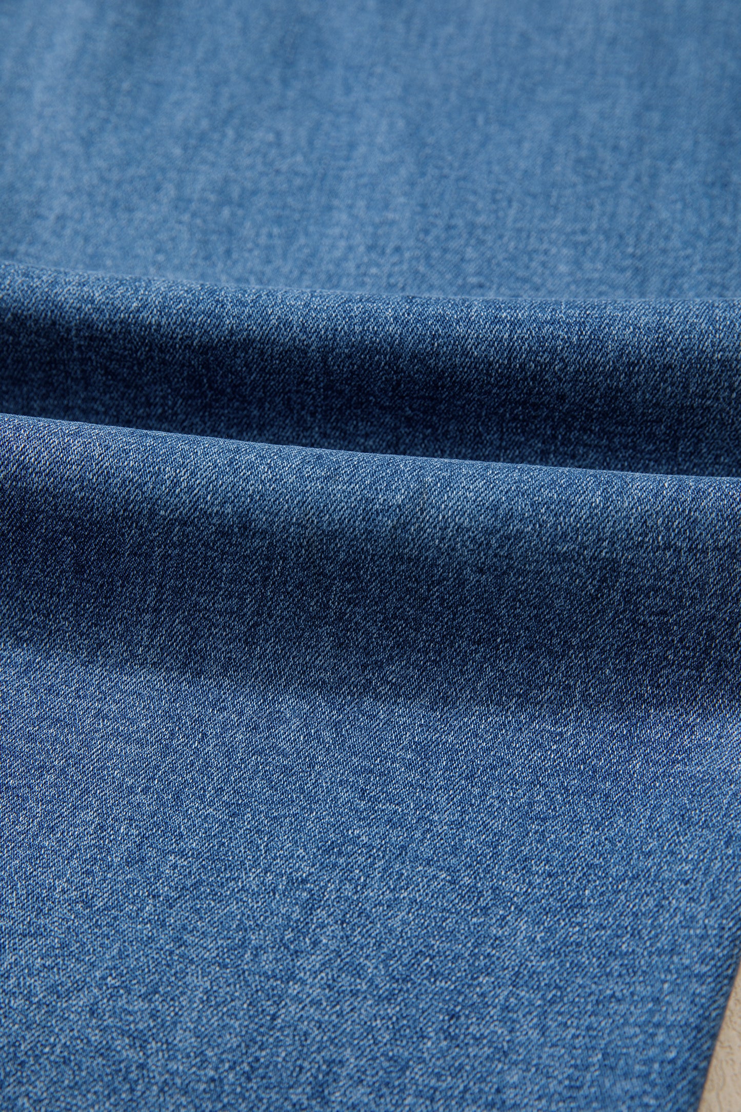 Myosotis Acid Washed Straight Leg Full Length Casual Jeans-Bottoms/Jeans-[Adult]-[Female]-2022 Online Blue Zone Planet