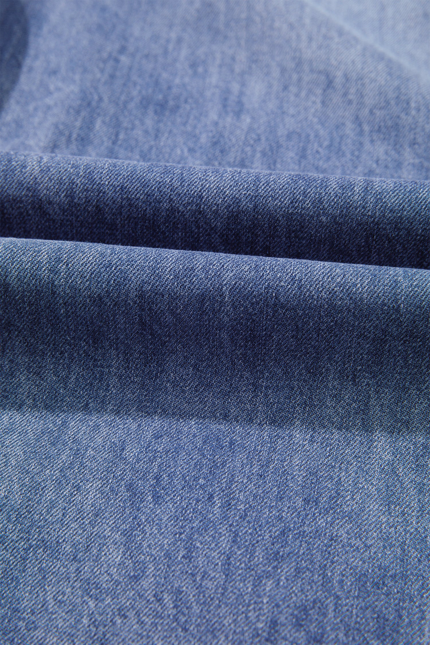 Dusk Blue High Rise Buttons Pleated Cropped Wide Leg Denim Pants-Bottoms/Jeans-[Adult]-[Female]-2022 Online Blue Zone Planet