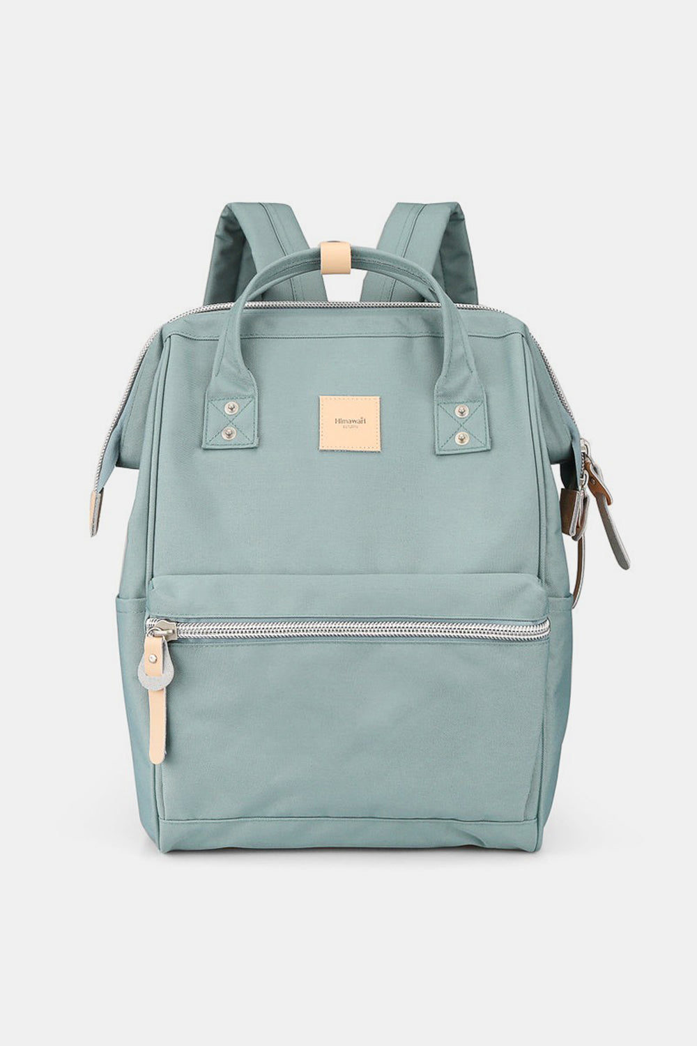 Himawari Water Resistant Canvas Backpack Bag with Side Pockets-BACKPACKS-[Adult]-[Female]-Teal-One Size-2022 Online Blue Zone Planet