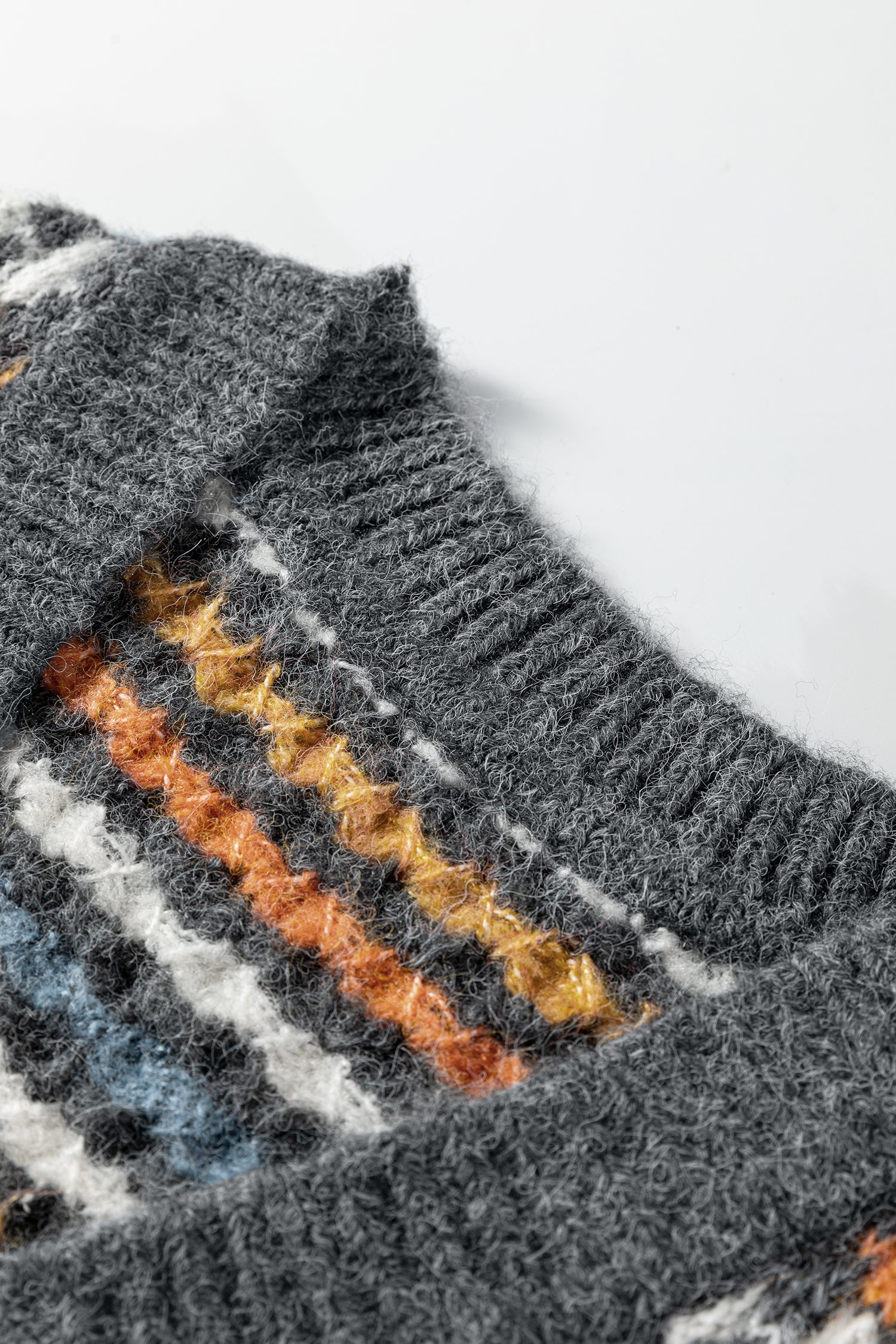 Multicolour Dotty Pattern Knit Button Front V Neck Sweater Cardigan-TOPS / DRESSES-[Adult]-[Female]-2022 Online Blue Zone Planet