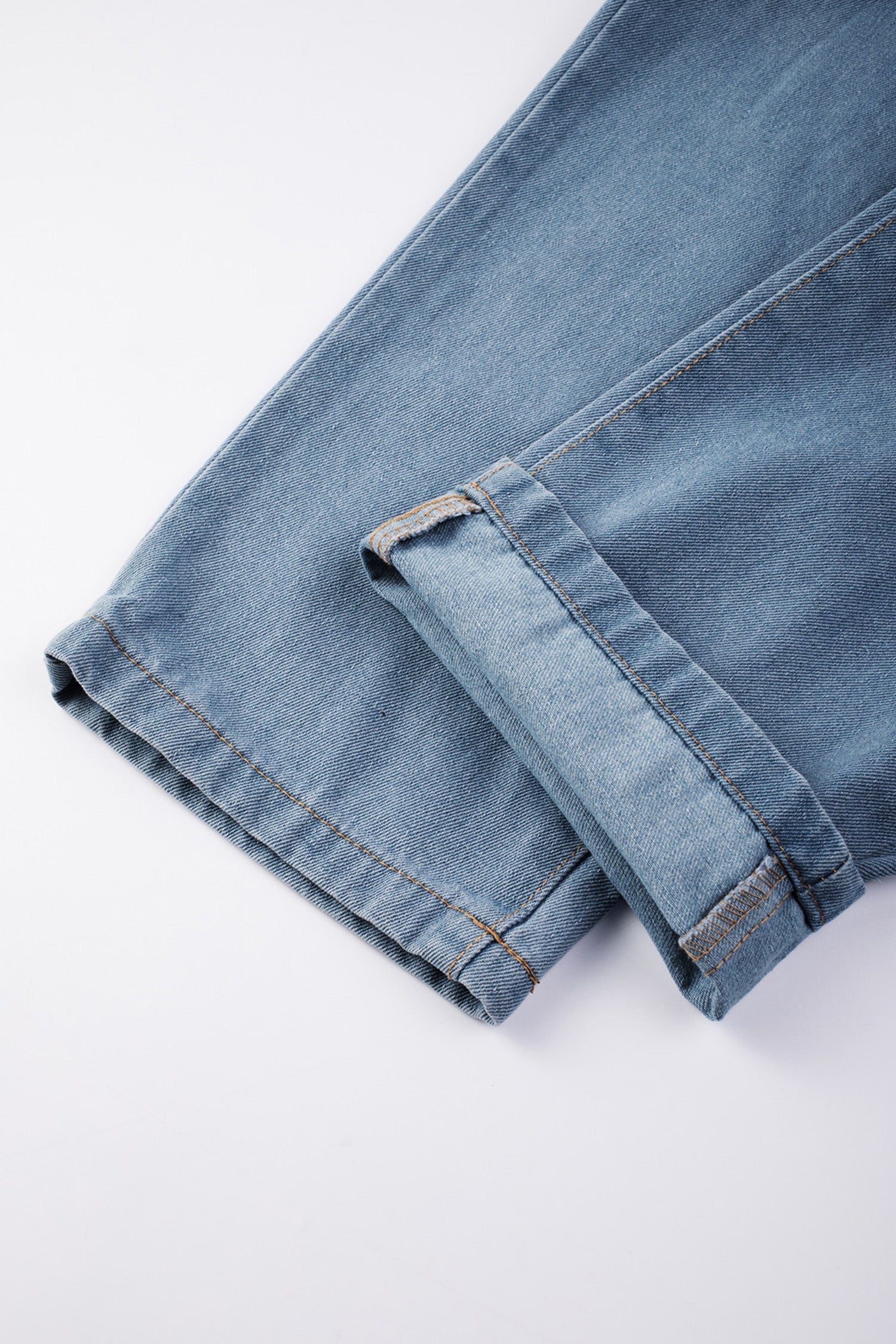 Dark Blue Retro Bib Pocket Buckle Straps Casual Denim Jumpsuit-Bottoms/Jumpsuits & Rompers-[Adult]-[Female]-2022 Online Blue Zone Planet