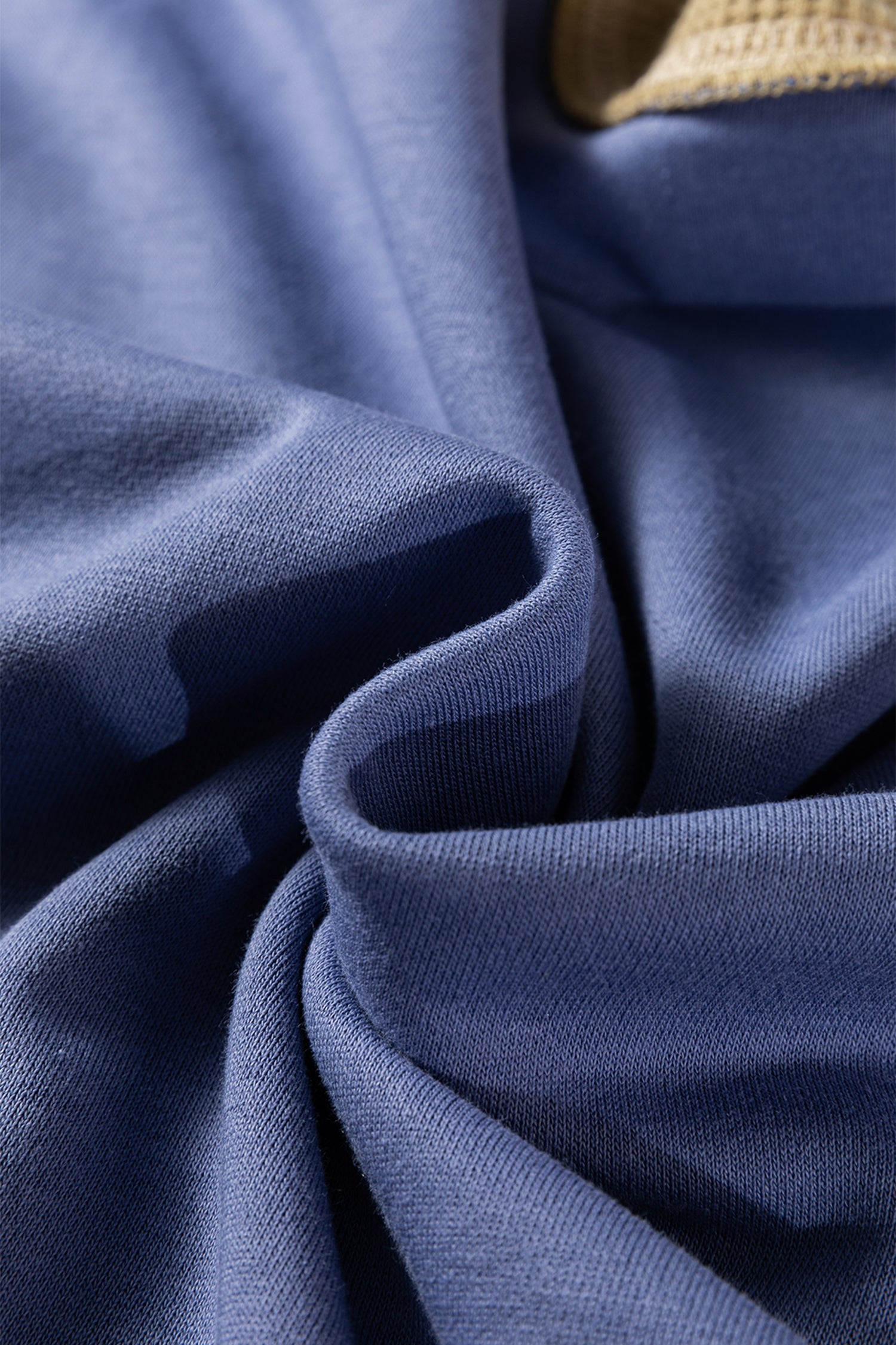 Wild Wind Color Block Mix Texture Waffle Patchwork Oversize Sweatshirt-Tops/Sweatshirts & Hoodies-[Adult]-[Female]-2022 Online Blue Zone Planet