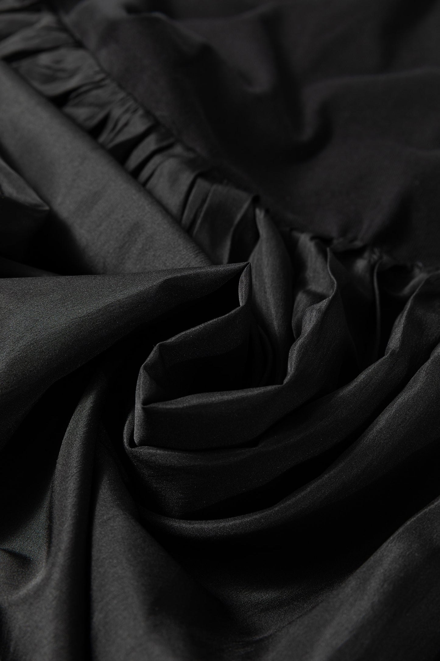 Black Short Sleeve Knit Top Patchwork Pleated Long Dress-TOPS / DRESSES-[Adult]-[Female]-2022 Online Blue Zone Planet