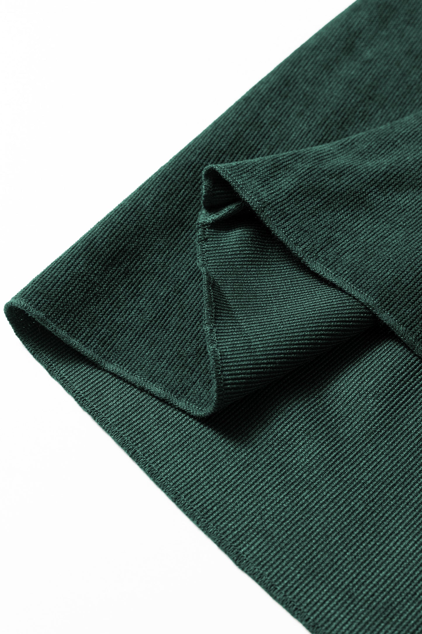 Mist Green Lantern Sleeve Tiered Mini Dress