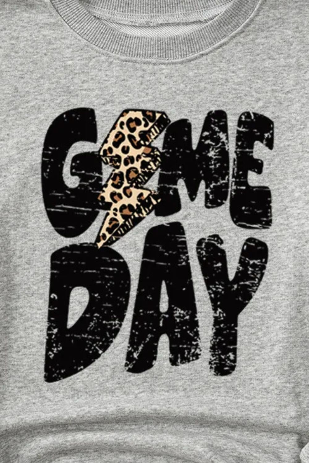 GAME DAY Football Long Sleeve Sweatshirt-TOPS / DRESSES-[Adult]-[Female]-2022 Online Blue Zone Planet