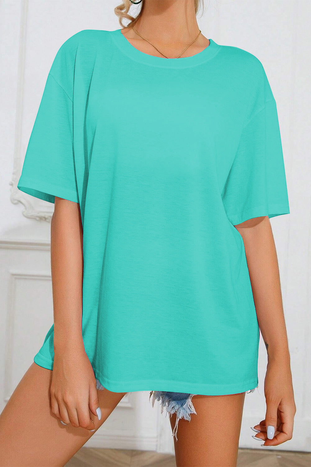 Mint Green SUNSHINE ON MY MIND Graphic Tee-Tops/Tops & Tees-[Adult]-[Female]-2022 Online Blue Zone Planet
