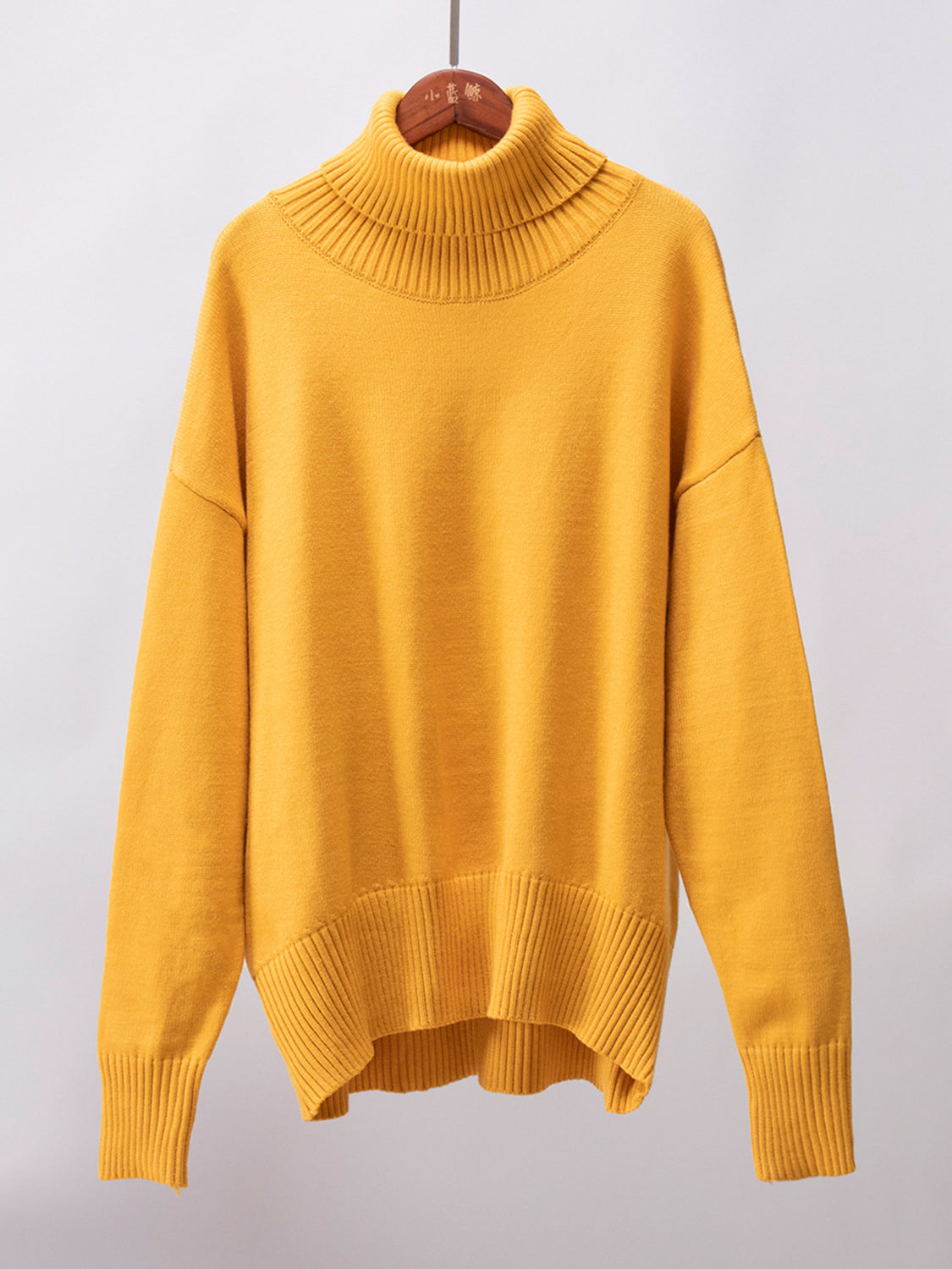 Turtleneck Long Sleeve Sweater-TOPS / DRESSES-[Adult]-[Female]-2022 Online Blue Zone Planet