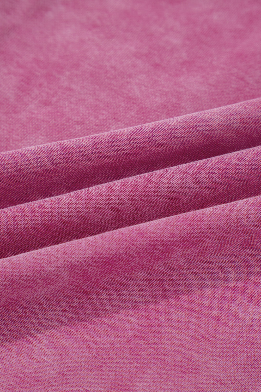 Rose Red Lace Patchwork Detail Notched Neck Mineral Wash Baggy Sweatshirt-Tops/Sweatshirts & Hoodies-[Adult]-[Female]-2022 Online Blue Zone Planet