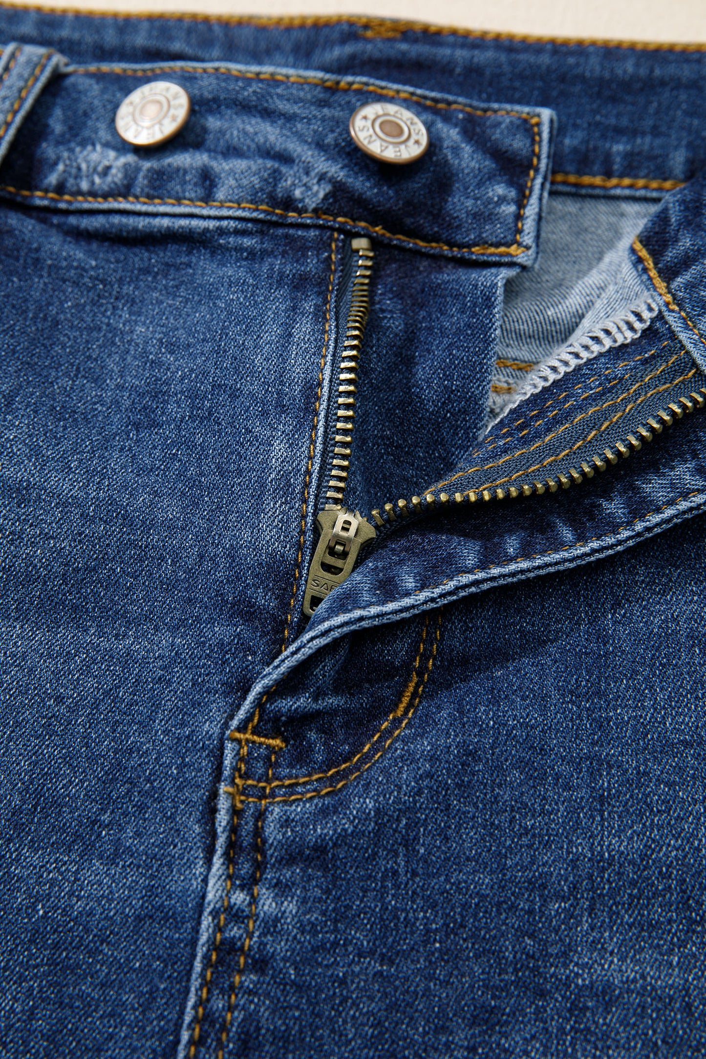 Sail Blue Asymmetric Raw Hem Distressed Whiskery Denim Shorts-Bottoms/Denim Shorts-[Adult]-[Female]-2022 Online Blue Zone Planet