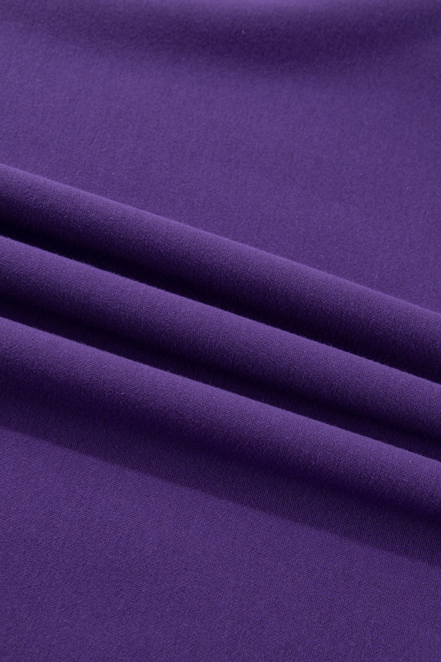 Tillandsia Purple Oversize Drop Shoulder Reversible Mock Neck Sweatshirt-Tops/Sweatshirts & Hoodies-[Adult]-[Female]-2022 Online Blue Zone Planet