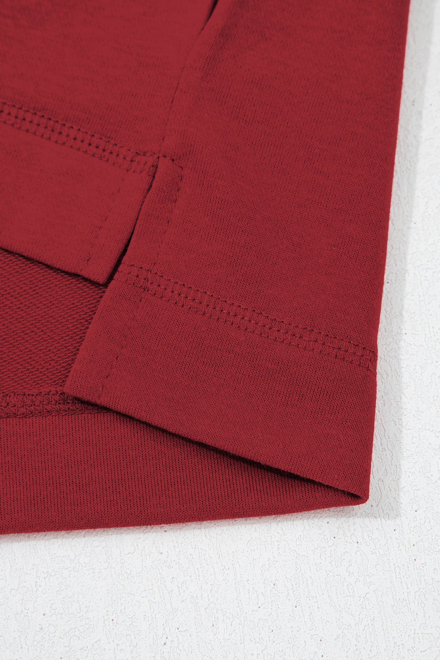 Racing Red Drop Shoulder Boxy Tee and Barrel Pants Set-Two Piece Sets/Pant Sets-[Adult]-[Female]-2022 Online Blue Zone Planet