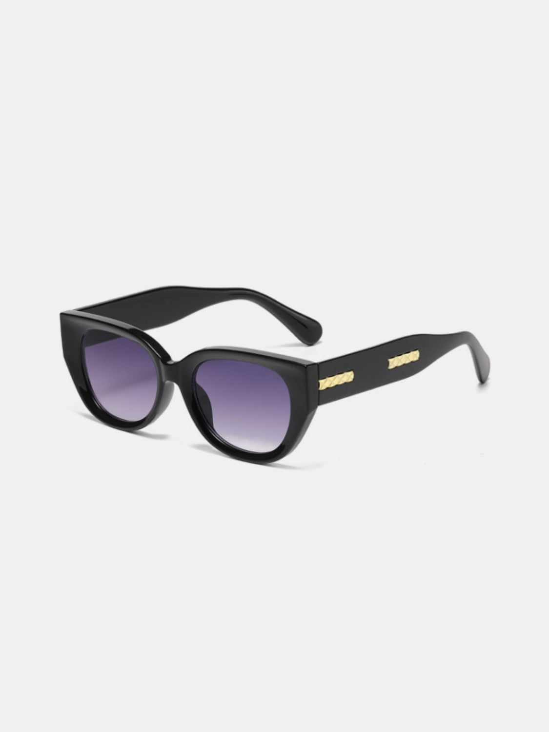 Cat Eye Polycarbonate Frame Sunglasses-SUN GLASSES-[Adult]-[Female]-Lavender-One Size-2022 Online Blue Zone Planet
