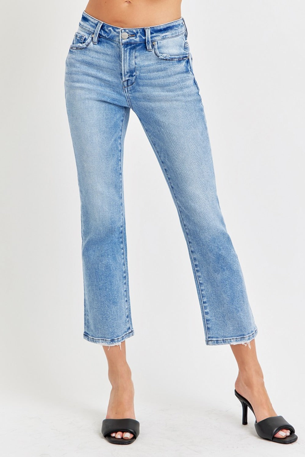 RISEN Full Size Low Rise Crop Slim Straight Jeans-BOTTOMS-[Adult]-[Female]-Medium-0(24)-2022 Online Blue Zone Planet