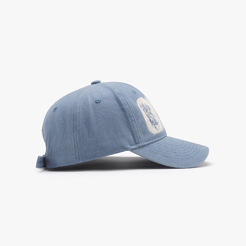 Distressed Cotton Baseball Cap-TOPS / DRESSES-[Adult]-[Female]-2022 Online Blue Zone Planet