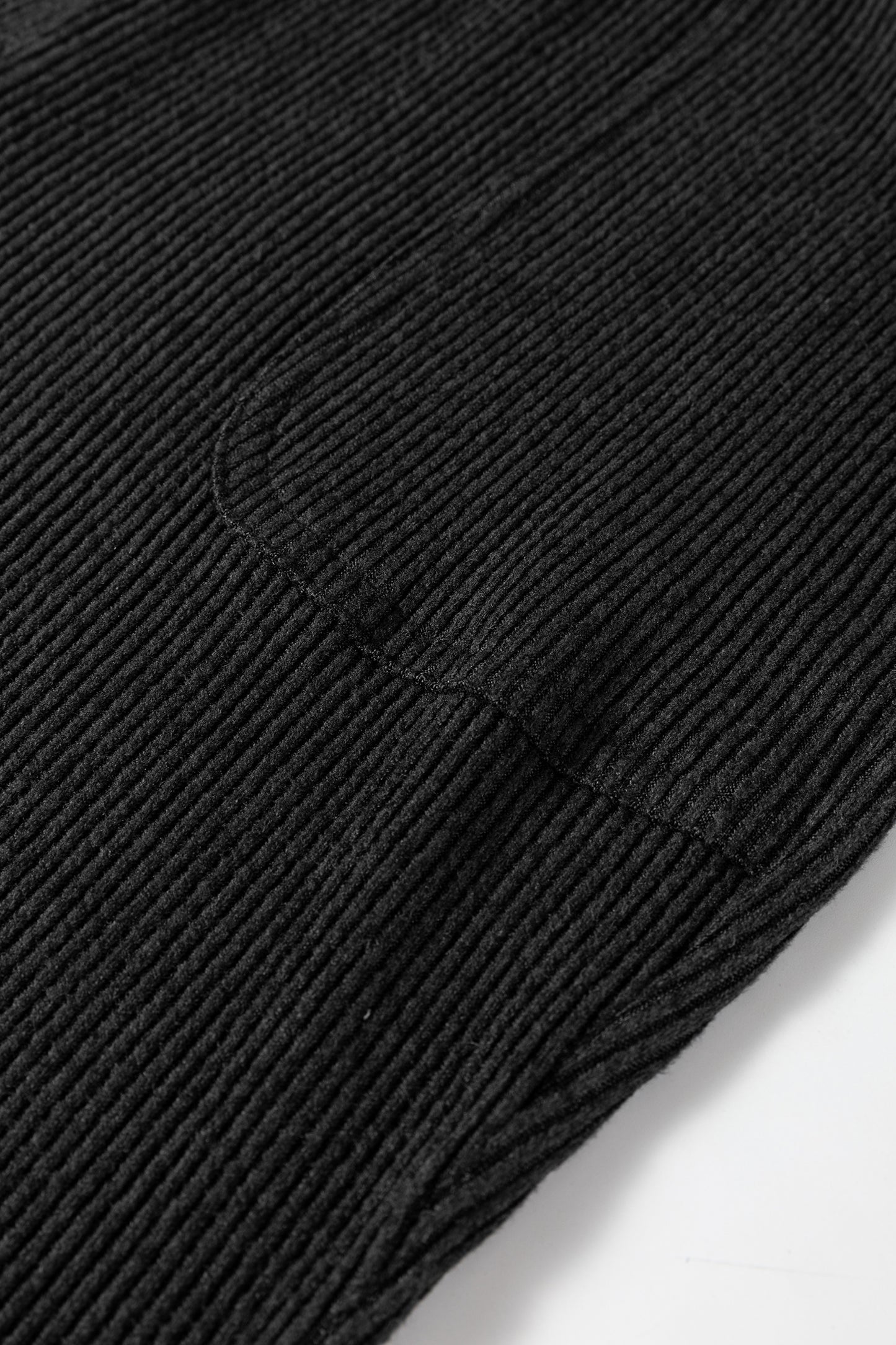 Black Ribbed Drawstring Active Jogger Pants-Tops / Dresses-[Adult]-[Female]-2022 Online Blue Zone Planet