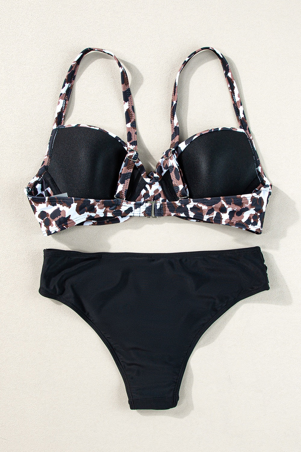 Leopard Sweetheart Neck Bikini Set-TOPS / DRESSES-[Adult]-[Female]-2022 Online Blue Zone Planet