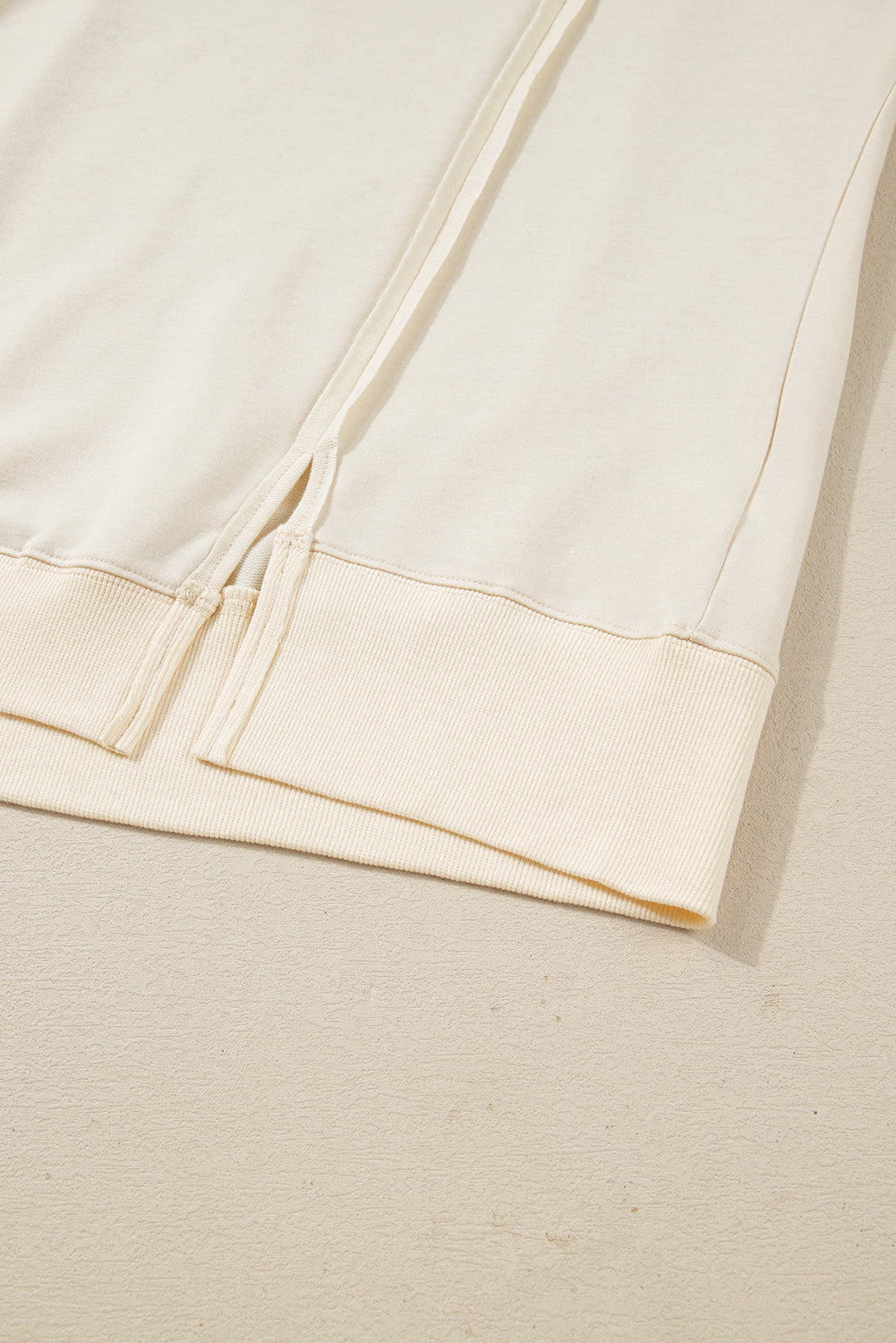 Beige Plus Size Multicolor Plaid Patchwork Sleeve Pullover Top-Plus Size/Plus Size Tops/Plus Size Long Sleeve Tops-[Adult]-[Female]-2022 Online Blue Zone Planet