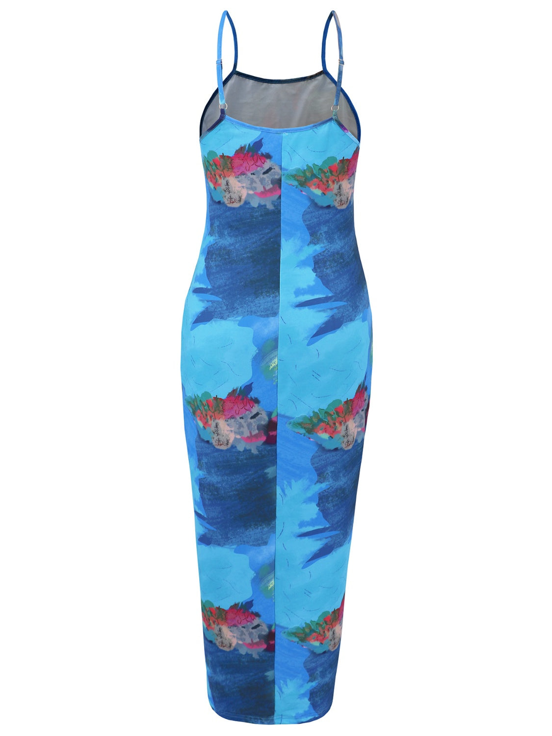 Blue Zone Planet | Printed Spaghetti Strap Cami Dress-TOPS / DRESSES-[Adult]-[Female]-2022 Online Blue Zone Planet