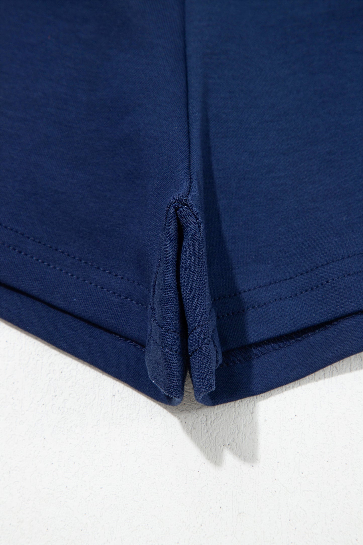 Dirty blue Contrast Trim U Neck Sleeveless Mini Dress-TOPS / DRESSES-[Adult]-[Female]-2022 Online Blue Zone Planet