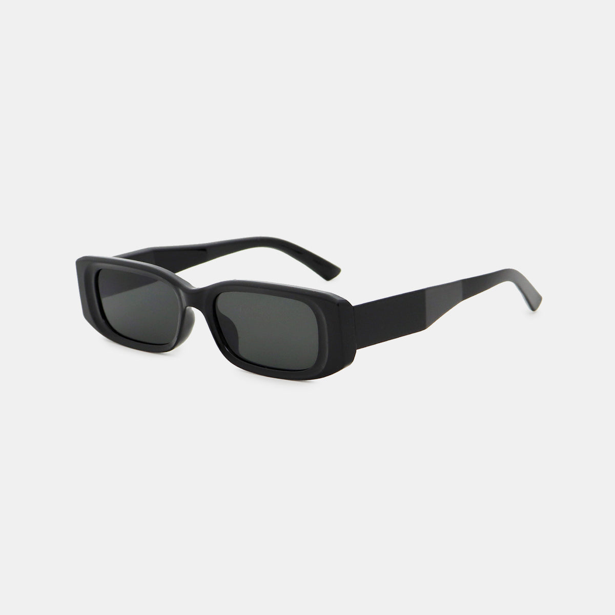 Polycarbonate Frame Rectangle Sunglasses-SUN GLASSES-[Adult]-[Female]-2022 Online Blue Zone Planet