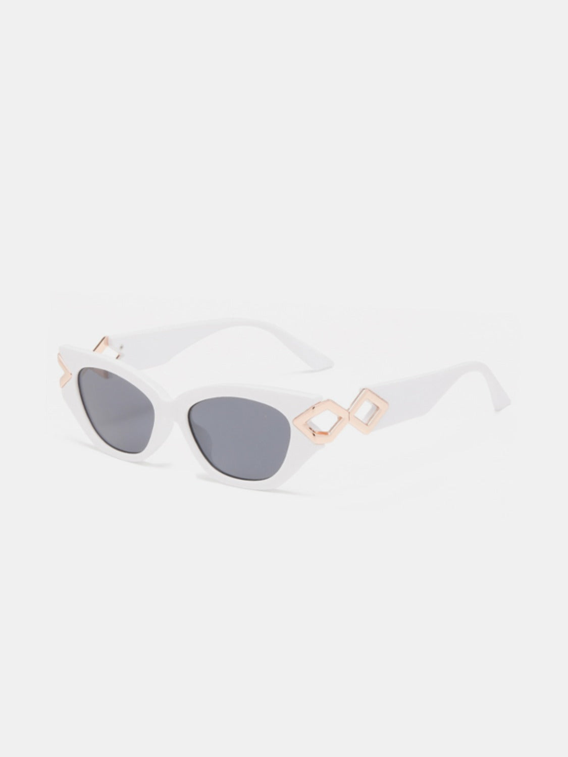 Polycarbonate Frame Cat-Eye Sunglasses-SUN GLASSES-[Adult]-[Female]-2022 Online Blue Zone Planet