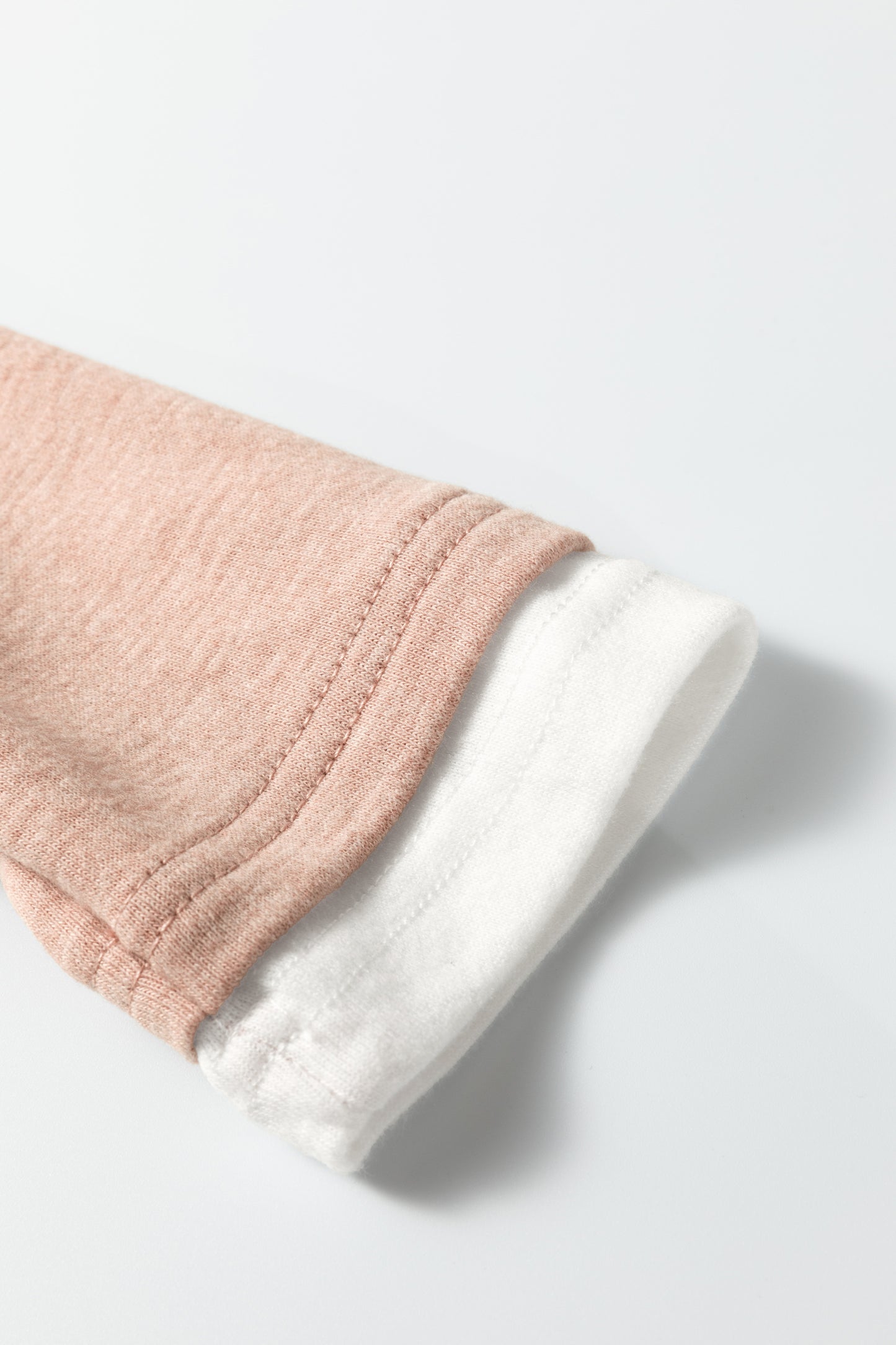 Smoke Gray False Two Piece Color Block Patchwork Long Sleeve Top-Tops/Long Sleeve Tops-[Adult]-[Female]-2022 Online Blue Zone Planet