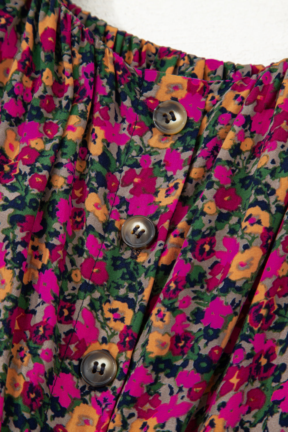 Blue Zone Planet | Rose Boho Frilled Straps Floral Tank Top-TOPS / DRESSES-[Adult]-[Female]-2022 Online Blue Zone Planet