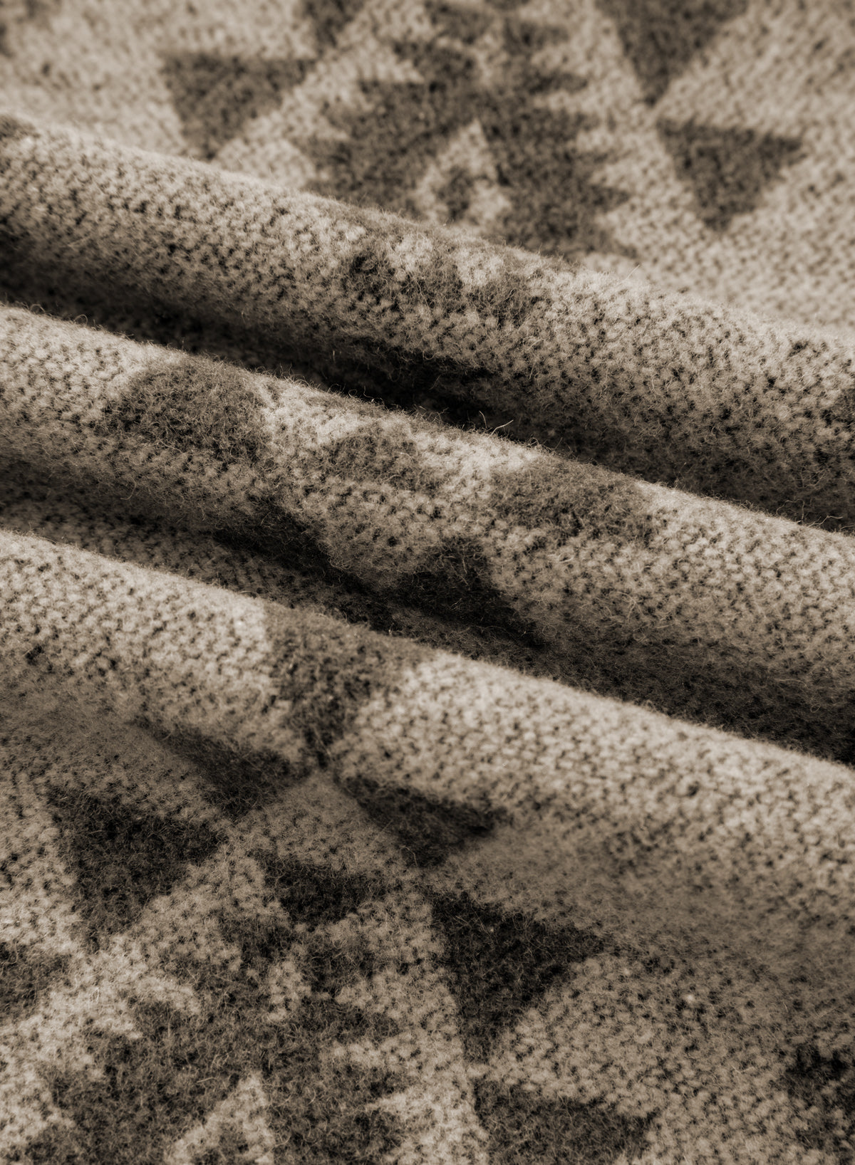 Gray Western Aztec Print Color Block Patchwork Drawstring Hooded Shacket-Tops / Dresses-[Adult]-[Female]-2022 Online Blue Zone Planet