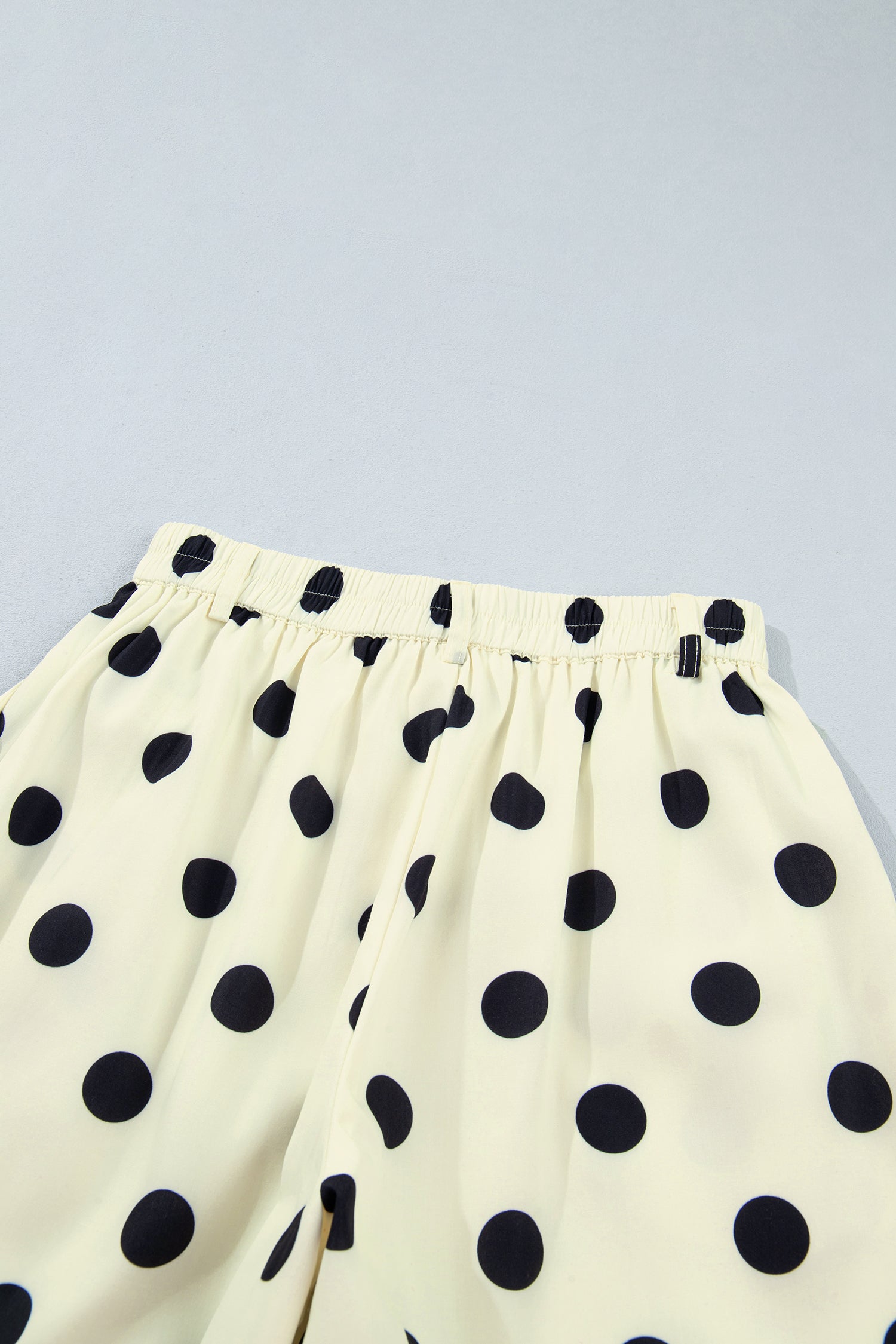 Black Polka Dot Ankle Length Harem Pants-Bottoms/Pants & Culotte-[Adult]-[Female]-2022 Online Blue Zone Planet