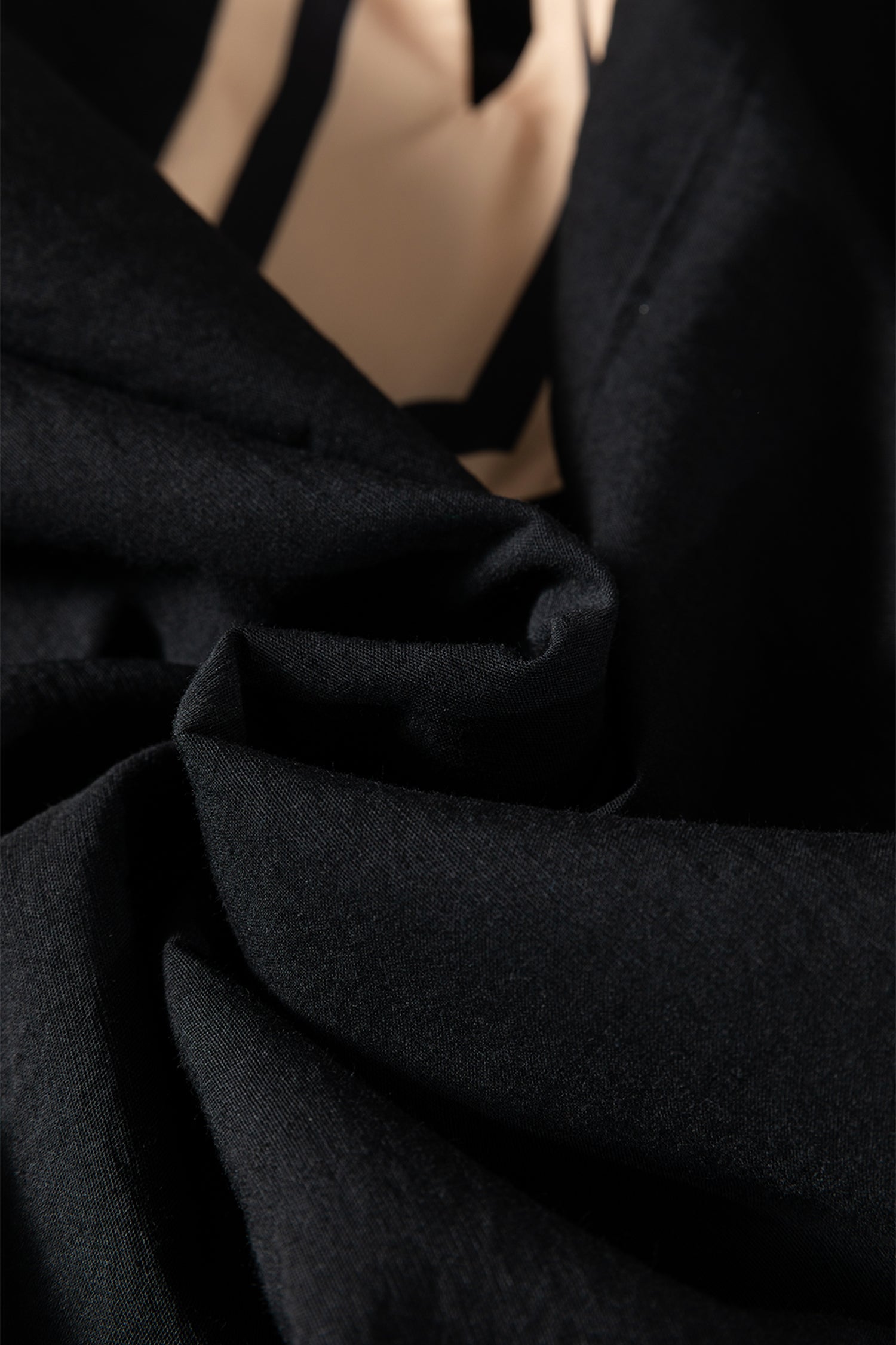 Black Plus Size Color Block Striped Trim V Neck Long Sleeve Shift Mini Dress-TOPS / DRESSES-[Adult]-[Female]-2022 Online Blue Zone Planet