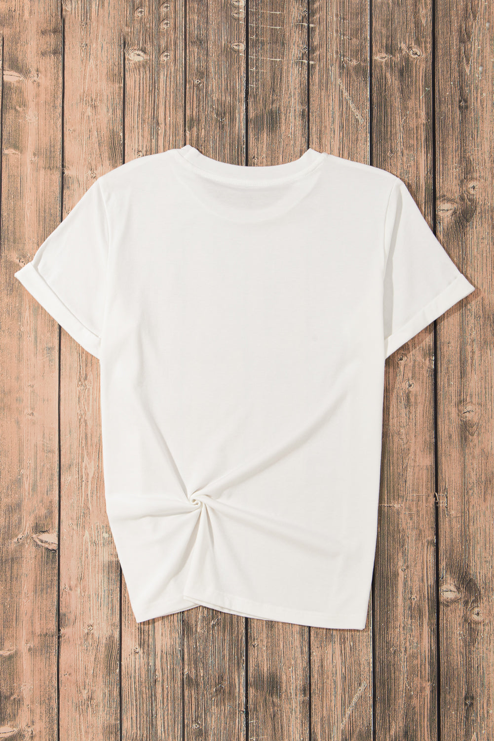 Bright Green Casual Plain Crew Neck Tee-Tops/Tops & Tees-[Adult]-[Female]-2022 Online Blue Zone Planet