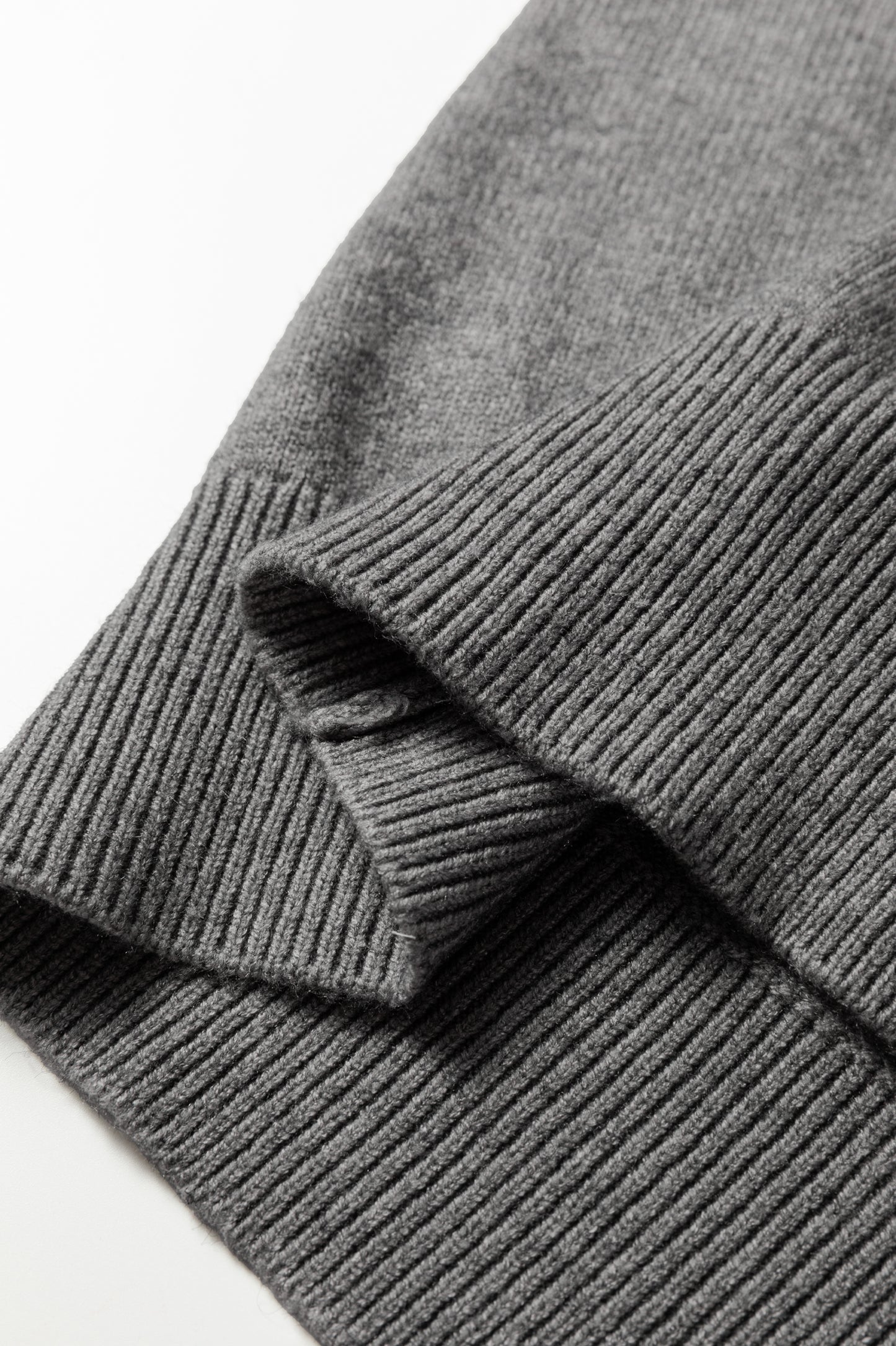 Sleet Lace Trim Patchwork Buttoned Cuffs Loose Sweater-TOPS / DRESSES-[Adult]-[Female]-2022 Online Blue Zone Planet