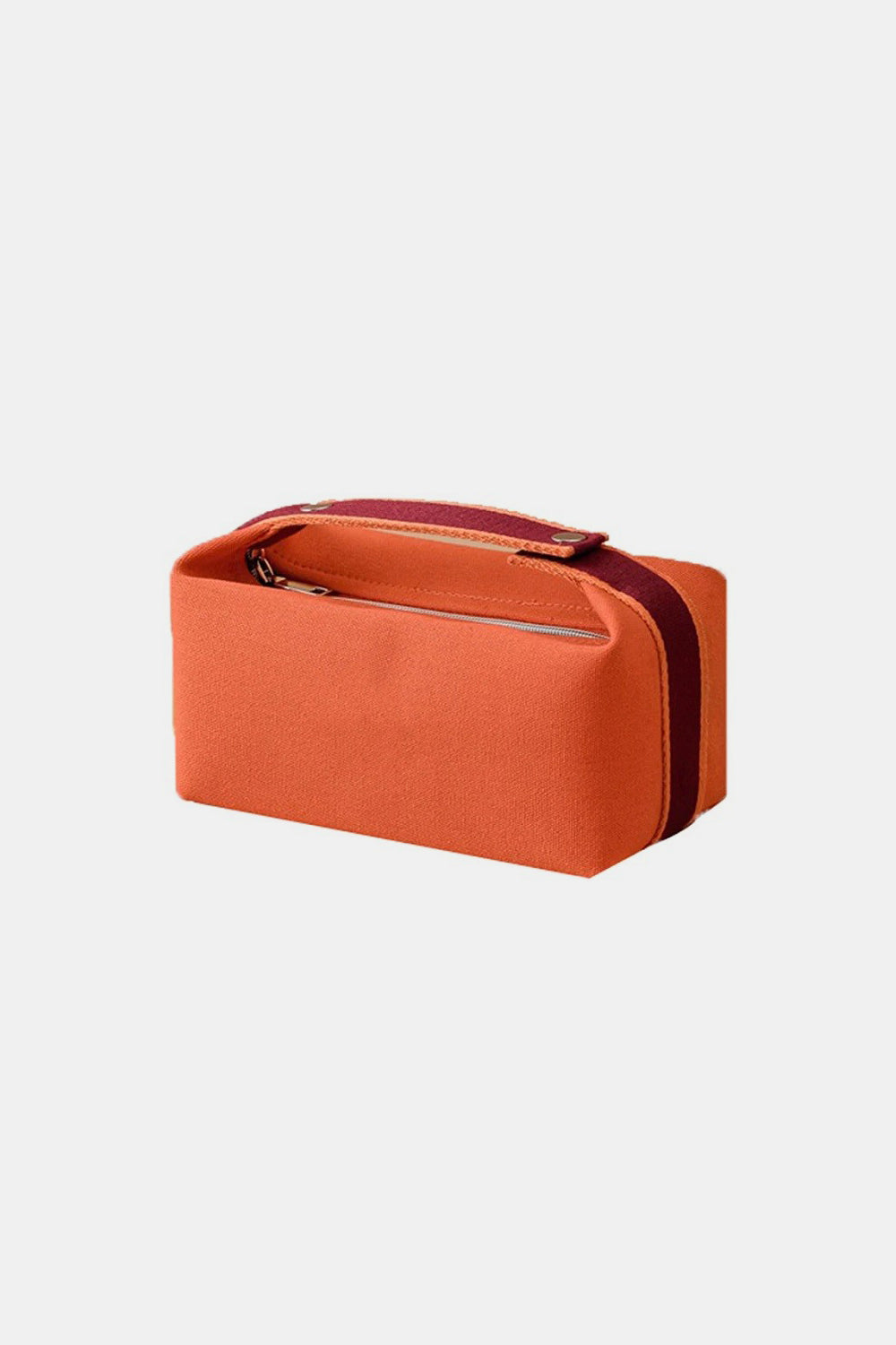 Zenana Waterproof Canvas Travel Cosmetic Bag-HANDBAGS-[Adult]-[Female]-Orange-One Size-2022 Online Blue Zone Planet