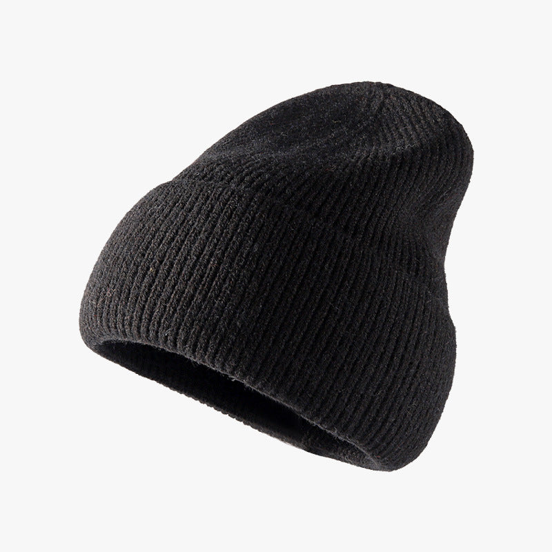 Thermal Solid Knit Hat-HATS-[Adult]-[Female]-Black-One Size-2022 Online Blue Zone Planet