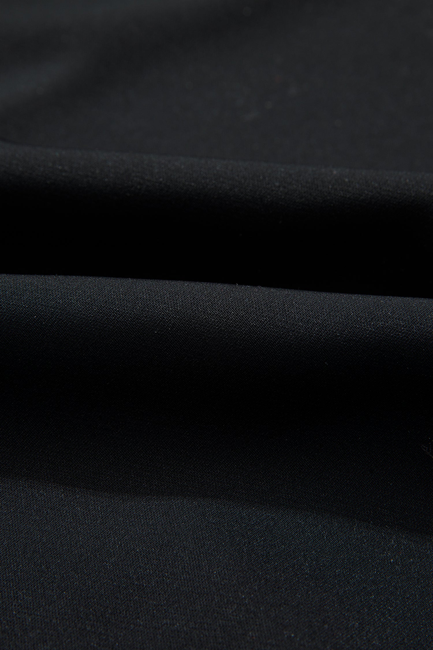 Black Plus Size Leopard Patchwork V Neck 3/4 Sleeve Ruffle Hem Mini Dress-TOPS / DRESSES-[Adult]-[Female]-2022 Online Blue Zone Planet