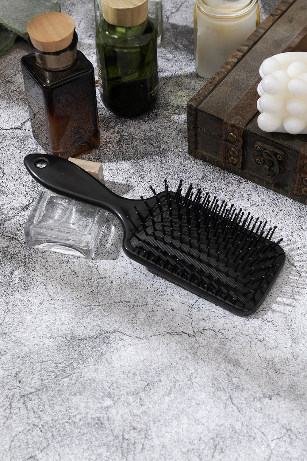Black Spooky Halloween Pumpkin Air Cushion Comb-Accessories/Beauty-[Adult]-[Female]-2022 Online Blue Zone Planet