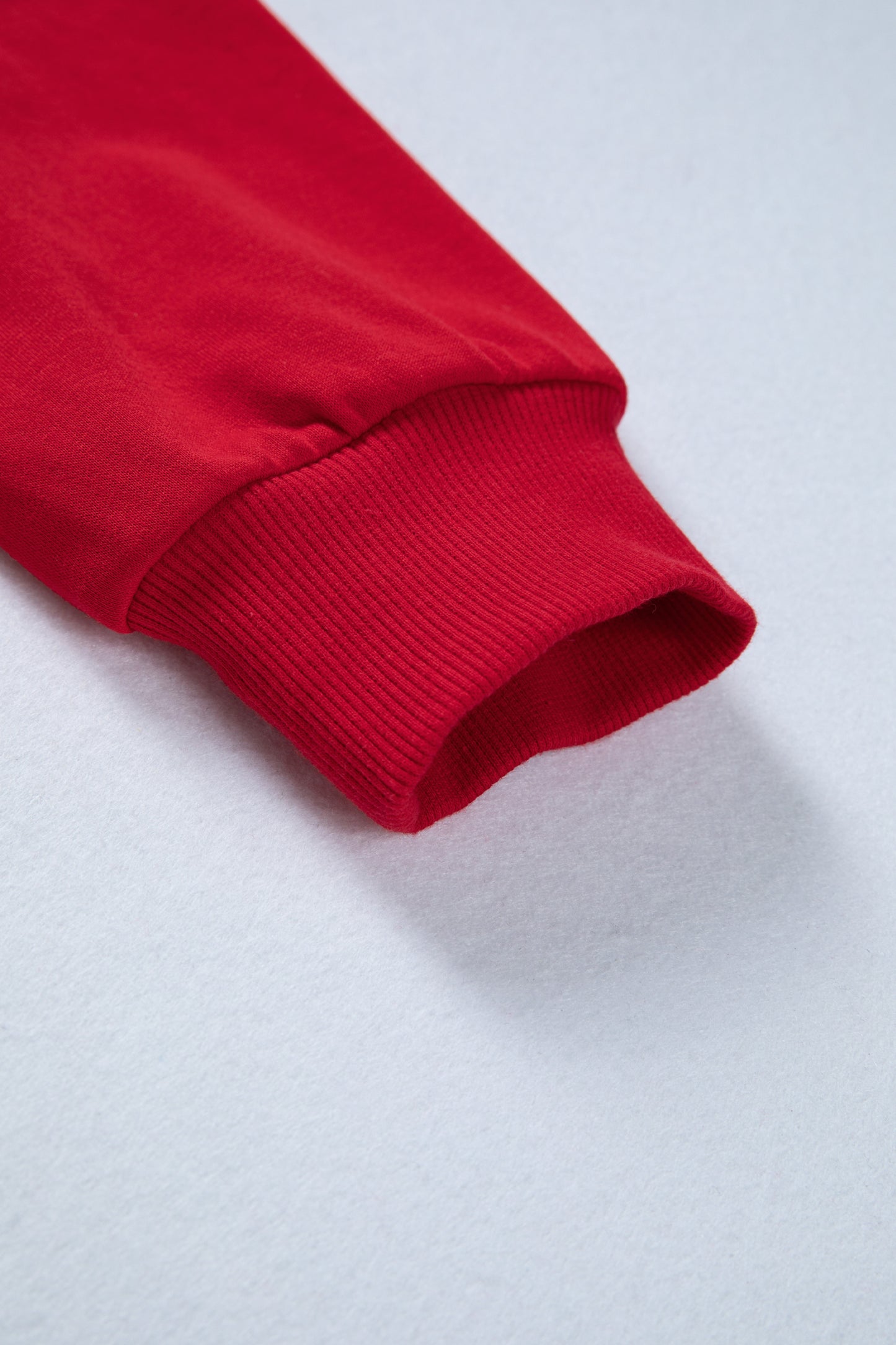 Racing Red Holly Jolly Embroidered Graphic Baggy Sweatshirt-Tops/Sweatshirts & Hoodies-[Adult]-[Female]-2022 Online Blue Zone Planet