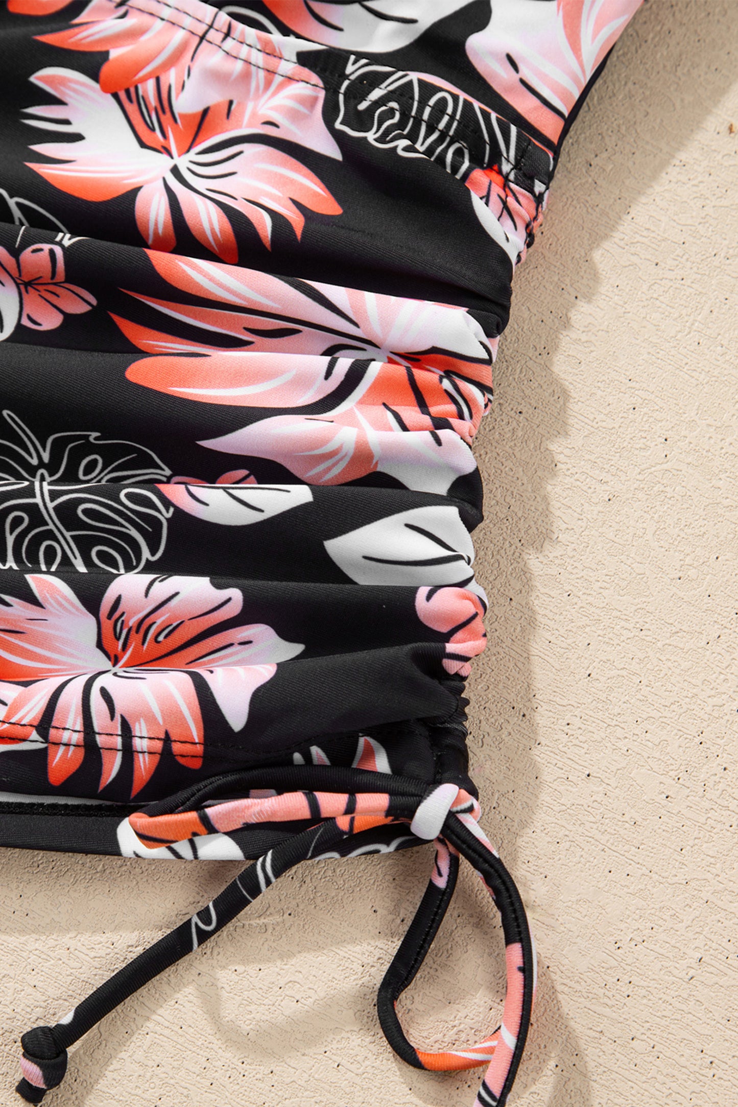 Blue Scoop Neck Adjustable Tankini and Matching Skort Bathing Suit