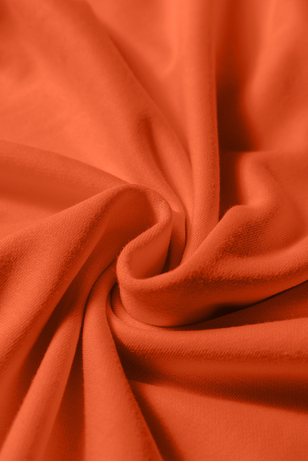 Orange Varsity Contrast Banded Sleeve Shift Sweatshirt Dress-TOPS / DRESSES-[Adult]-[Female]-2022 Online Blue Zone Planet