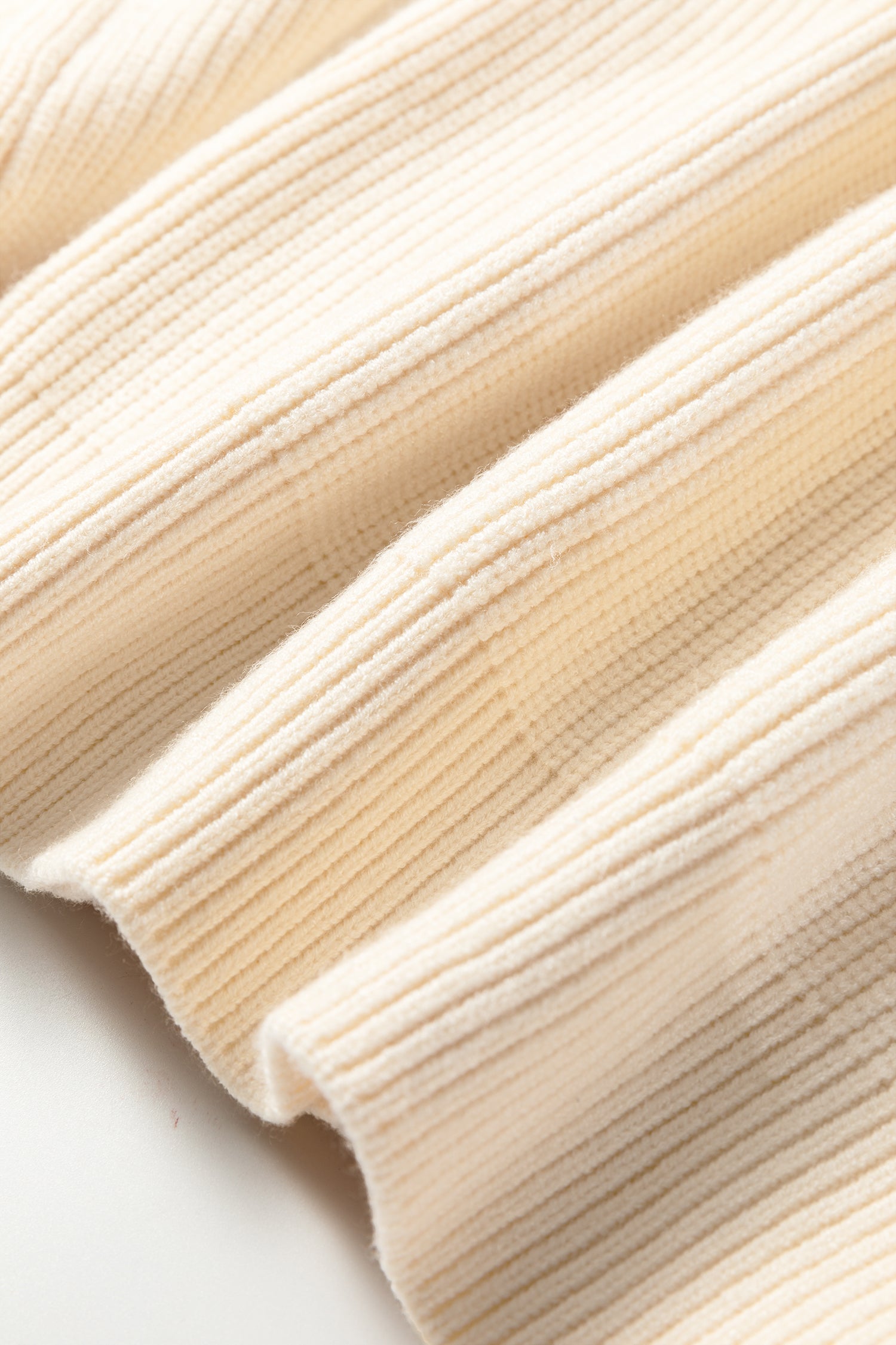 Jet Stream Ribbed Knit Ribbon Knot Backless Drop Shoulder Sweater-Sweaters & Cardigans/Sweaters-[Adult]-[Female]-2022 Online Blue Zone Planet