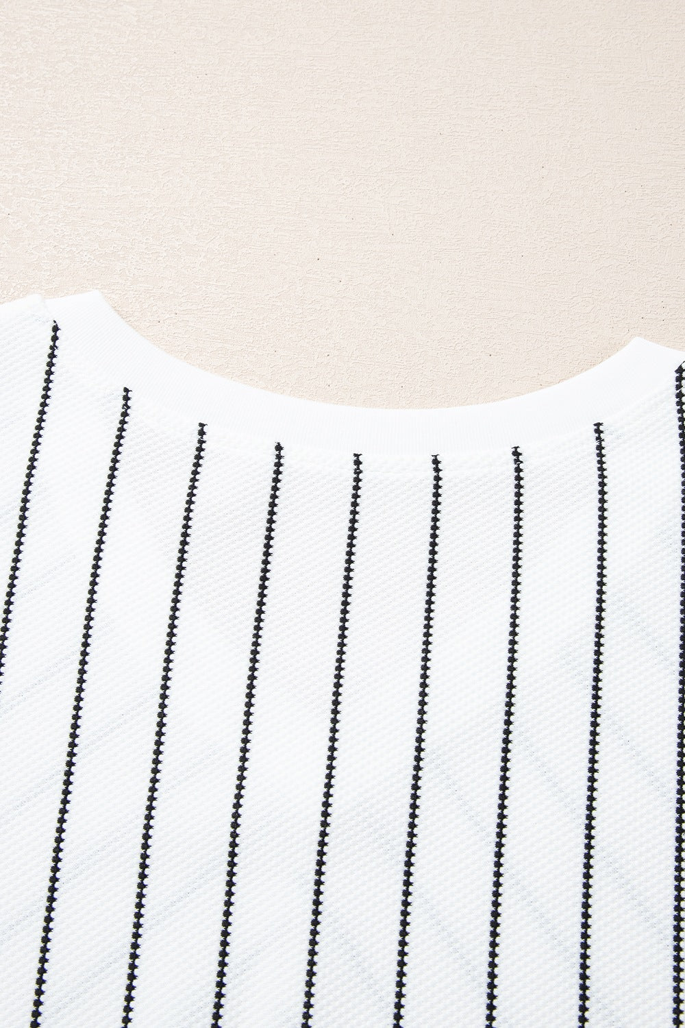 Striped V-Neck Long Sleeve Blouse-TOPS / DRESSES-[Adult]-[Female]-2022 Online Blue Zone Planet