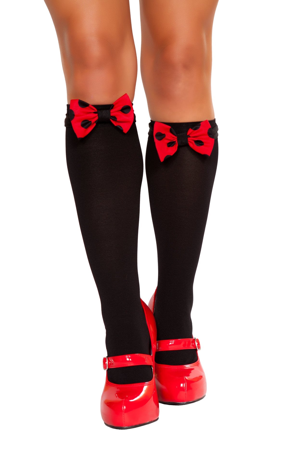 Mouse Bows For Stockings Costume-TOPS / DRESSES-[Adult]-[Female]-Red/Black-O/S-2022 Online Blue Zone Planet