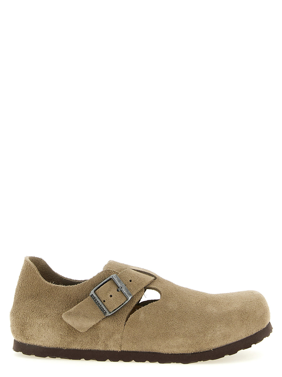 Birkenstock London Sabots-Flat Shoes-[Adult]-[Female]-36-Beige-2022 Online Blue Zone Planet